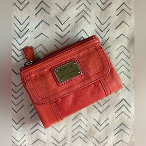 Leather Fossil Wallet